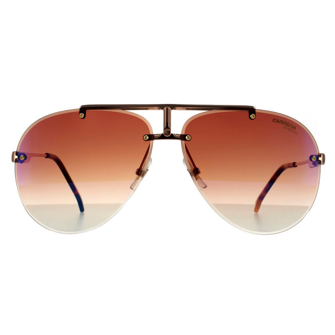 Carrera 1032/S Sunglasses Gold Copper Brown Gradient Blue