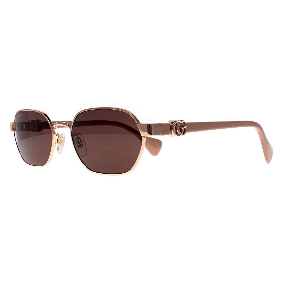Gucci Sunglasses GG1593S 003 Shiny Rose Gold and Pink Violet