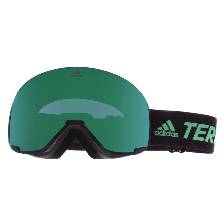 Adidas Ski Goggles Terrex Sport SP0039 92Q Black Blue Green