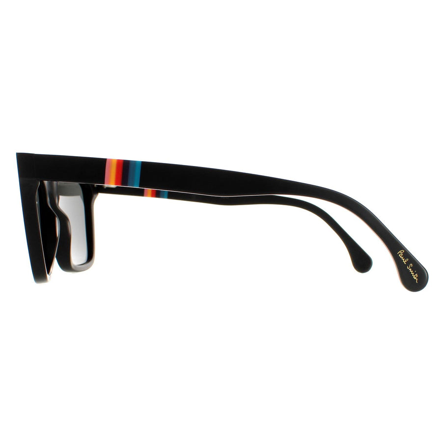 Paul Smith Sunglasses PSSN055 Durant 04 Matte Black Grey Gradient