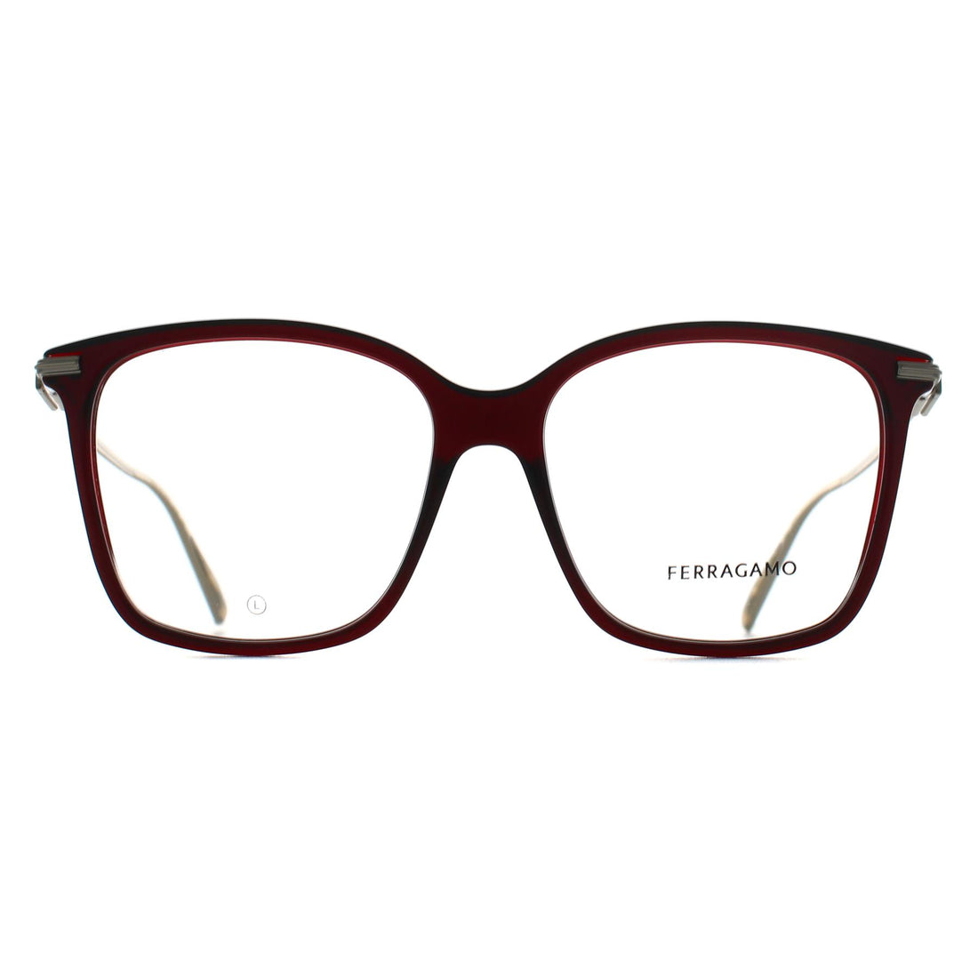 Salvatore Ferragamo Glasses Frames SF2992 612 Transparent Burgundy Women