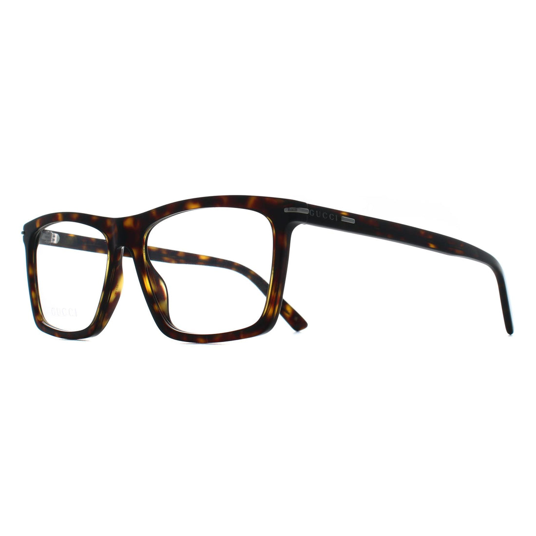 Gucci Glasses Frames GG1445O 002 Shiny Dark Havana Men