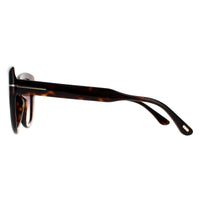 Tom Ford Sunglasses Anya FT0762 52K Dark Havana Brown Gradient