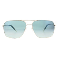Oliver Peoples Sunglasses Clifton 1150 5036/3F Silver Chrome Sapphir Photochromic