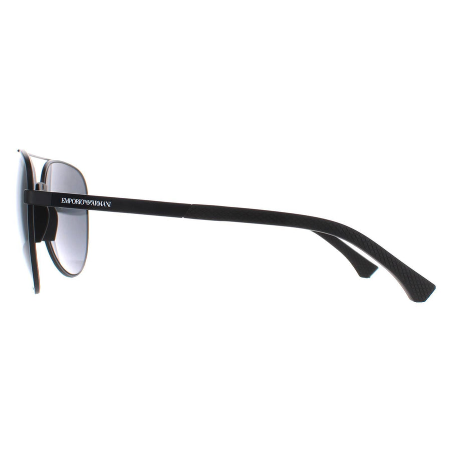 Emporio Armani Sunglasses 2059 320387 Matt Black Grey