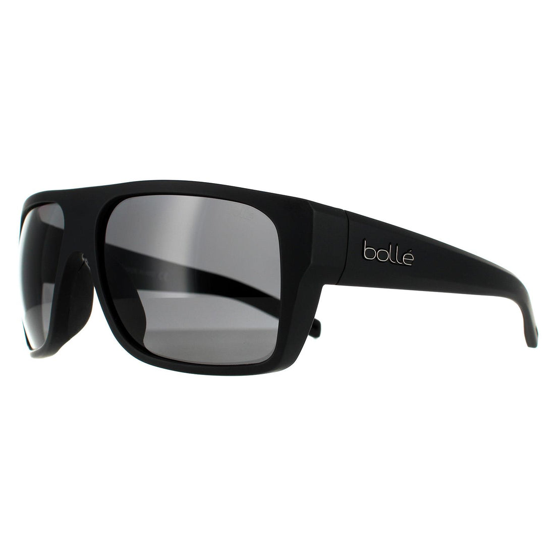 Bolle Sunglasses Falco 12638 Matte Black TNS Grey Polarised