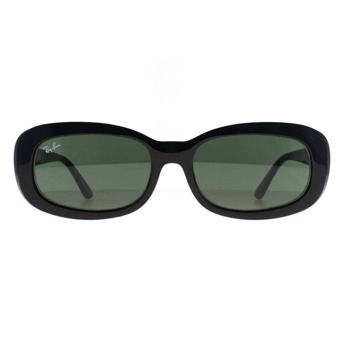 Ray-Ban Sunglasses RB2221 901/31 Polished Black Green