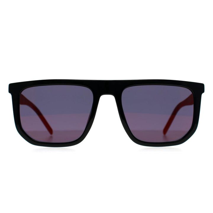 Hugo by Hugo Boss Sunglasses HG 1336/G/S 807 AO Black Red Mirror
