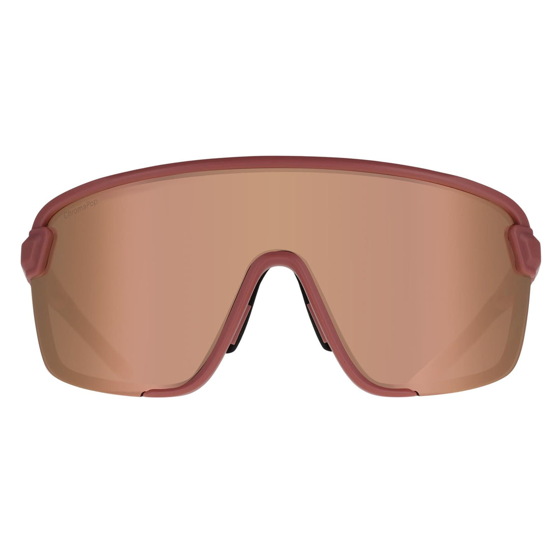Smith Sunglasses Bobcat 8KJ 0K Matte Chalk Rose ChromaPop Rose Gold Mirror
