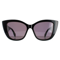 Alexander McQueen AM0347S Sunglasses Black Grey