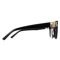 Balenciaga Sunglasses BB0132S 001 Black and Gold Grey