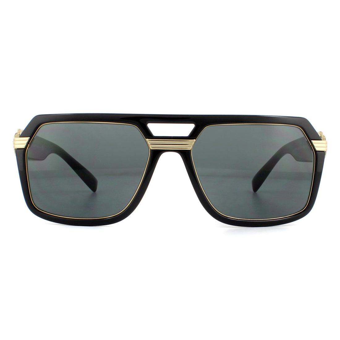 Versace VE4399 Sunglasses Black / Dark Grey