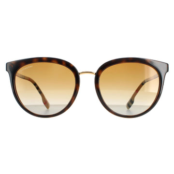 Burberry Sunglasses BE4316 Willow 3854T5 Dark Havana Brown Gradient Polarized