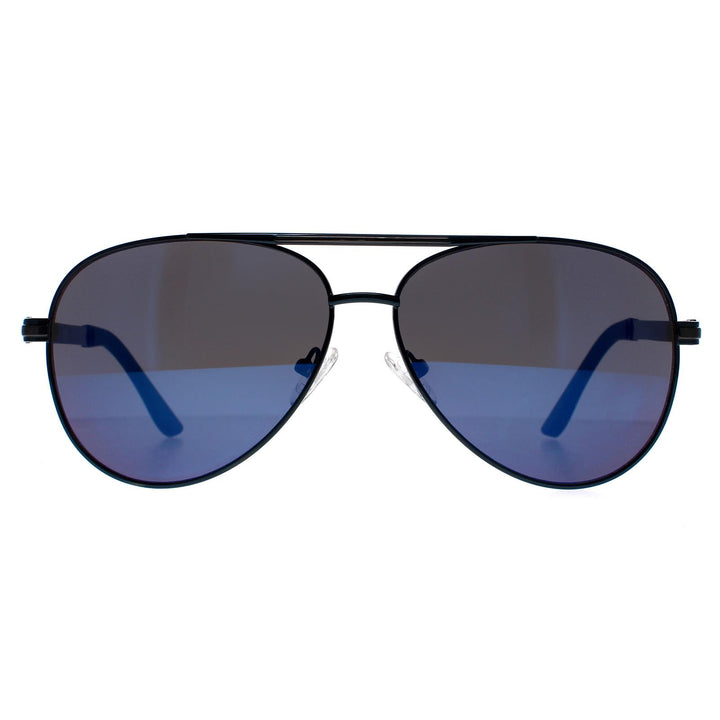 Guess GF0173 Sunglasses Blue / Blue Mirrored