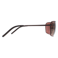 Serengeti Sunglasses Shelton SS547001 Matte Chocolate Brown Mineral Drivers Gold Polarized