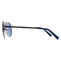 Timberland Sunglasses TB9304 08D Shiny Gunmetal Smoke Polarised