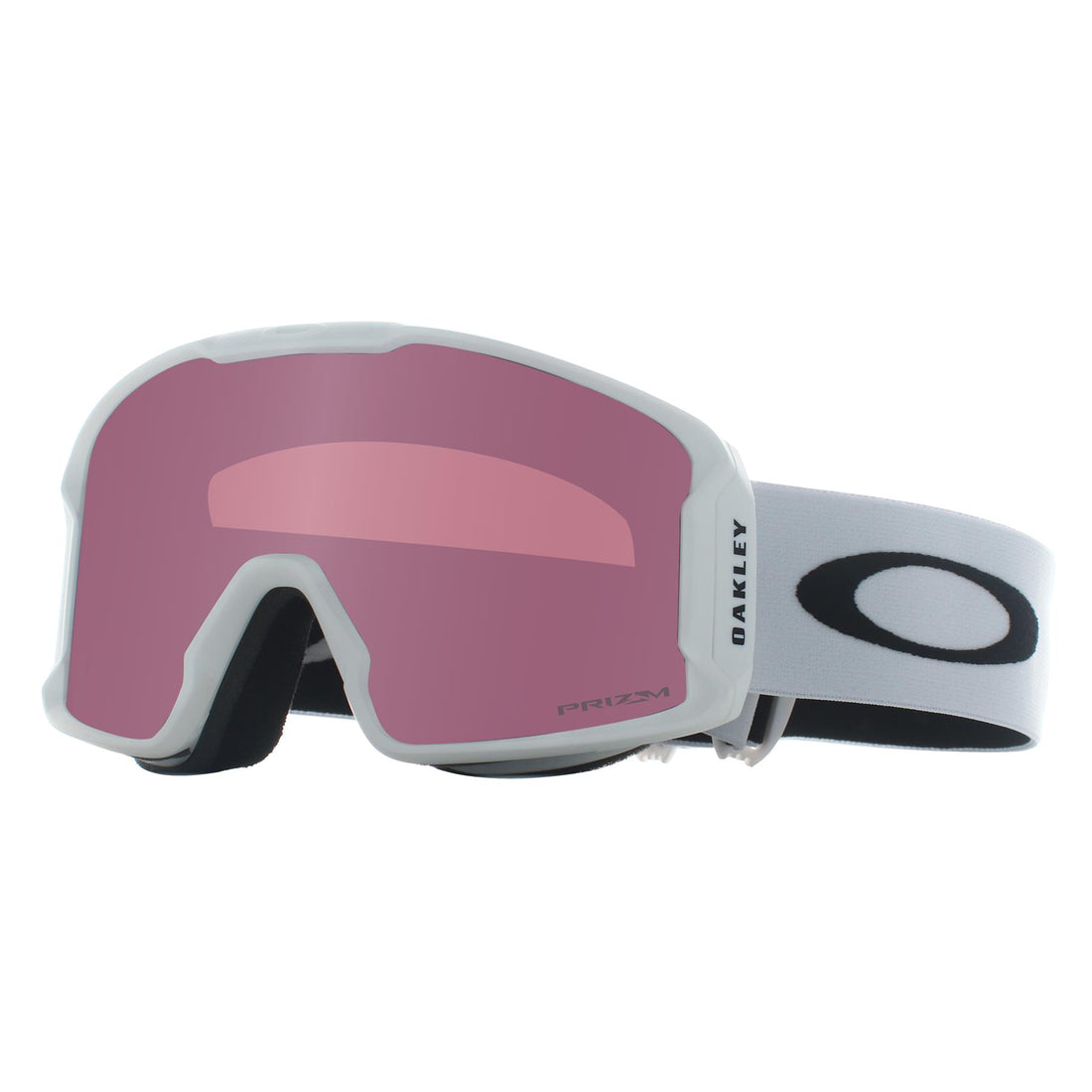 Oakley Ski Goggles Line Miner L OO7070-C5 Matte White Prizm Rose Gold Iridium