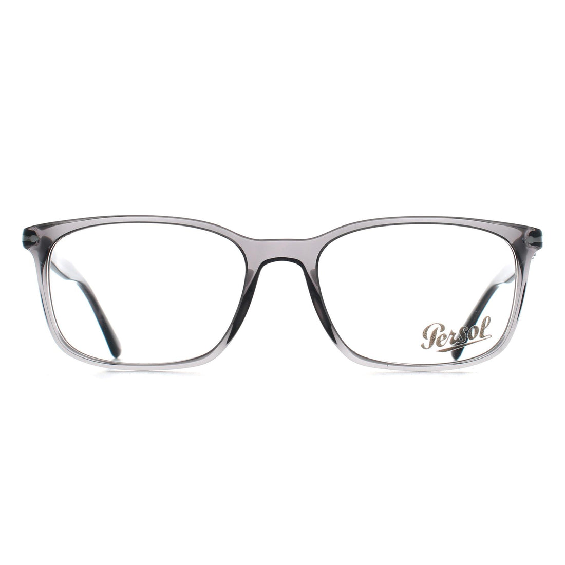 Persol Glasses Frames PO3189V 1196 Transparent Grey Men