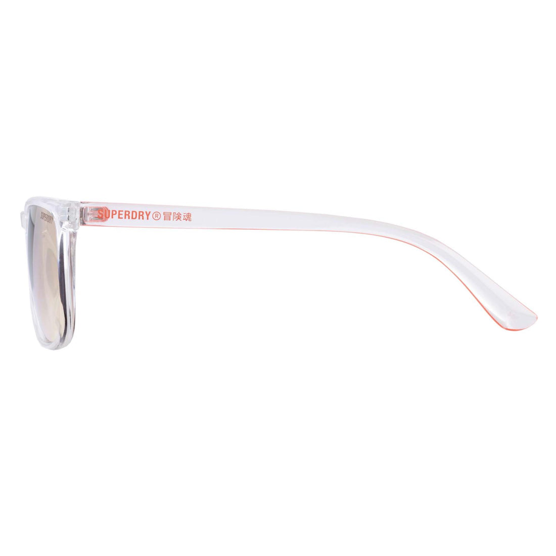 Superdry Sunglasses SDS Shockwave 150 Clear Brown Mirror