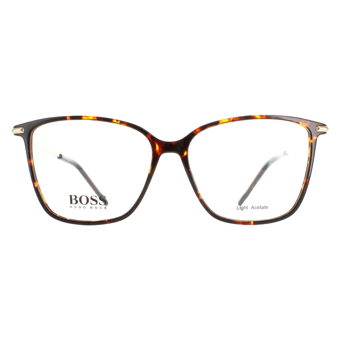Hugo Boss Glasses Frames BOSS 1330 086 Havana Gold Women