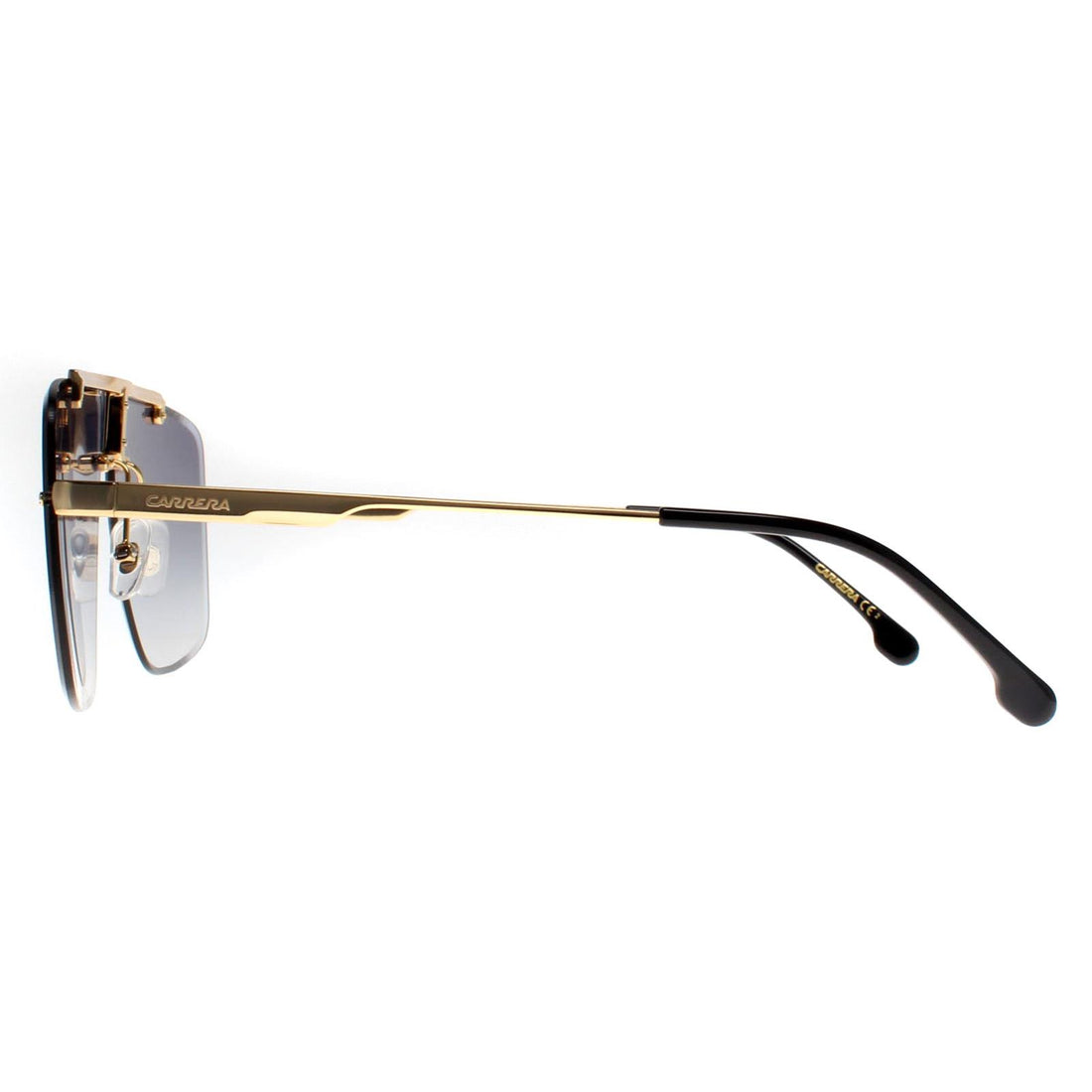 Carrera Sunglasses 1016/S RHL IC Gold Black Grey Mirror Shaded Silver