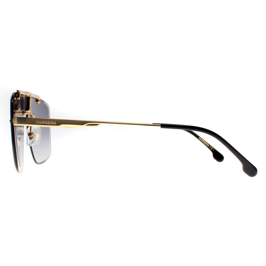 Carrera Sunglasses 1016/S RHL IC Gold Black Grey Mirror Shaded Silver