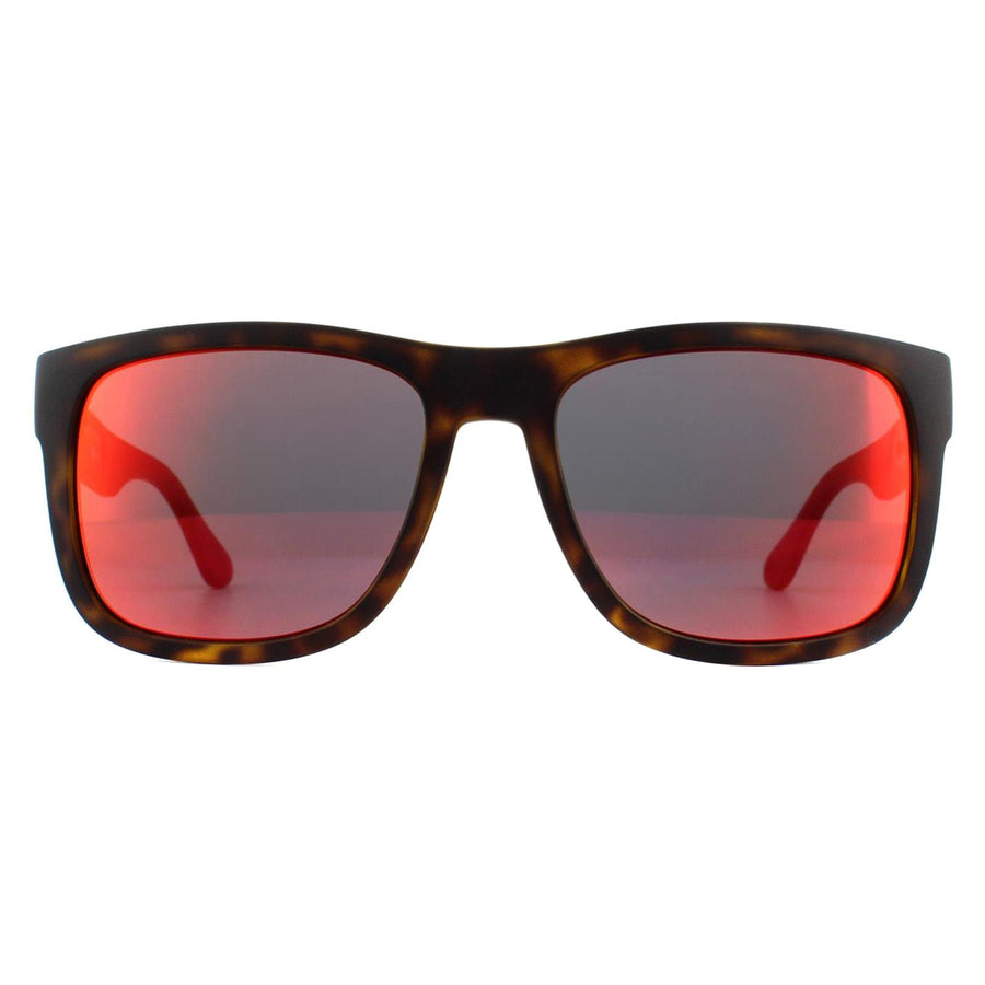 Tommy Hilfiger TH 1556/S Sunglasses Havana Red Red Mirror