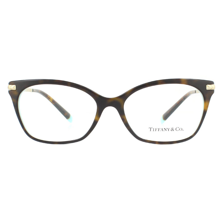 Tiffany Glasses Frames TF2194 8134 Havana on Tiffany Blue Women