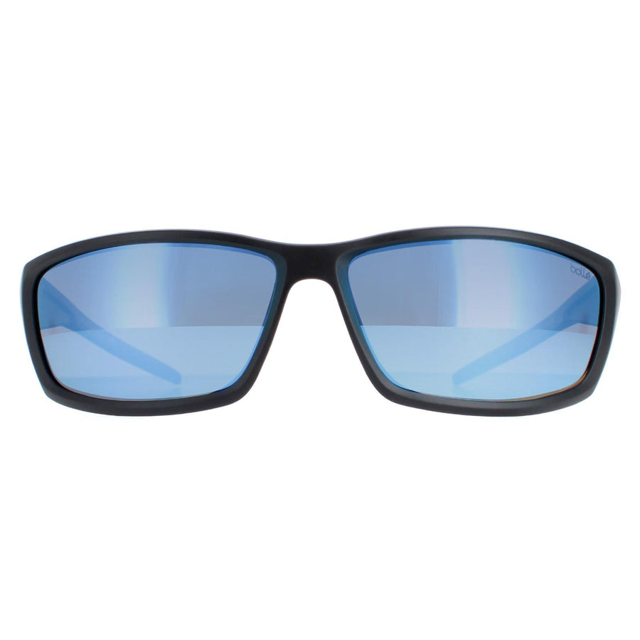 Bolle Sunglasses Cerber BS041003 Matte Black Sky Blue Polarized