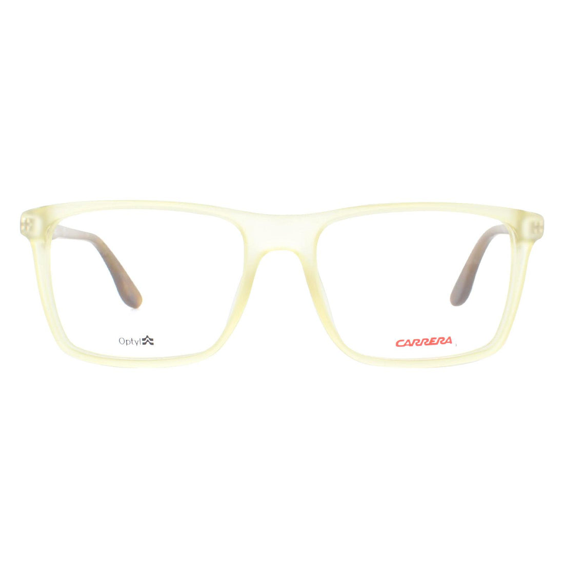 Carrera Glasses Frames CA6637 G40 Matte Clear and Havana Men