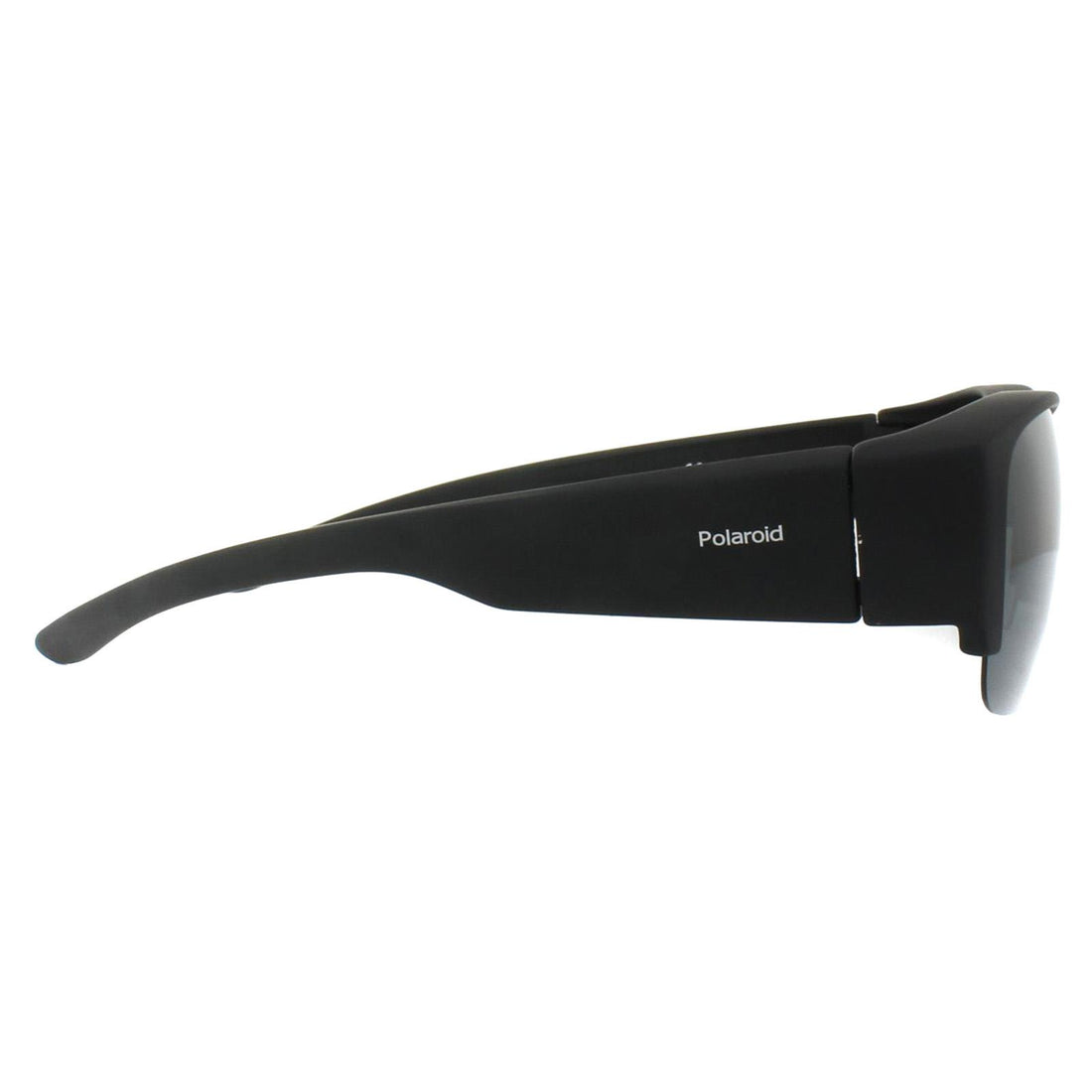 Polaroid Suncovers Fitover Sunglasses PLD 9007/S DL5 Y2 Black Grey Polarized