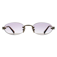 Miu Miu Sunglasses MUA54S 5AK04O Gold Clear Gradient Dark Grey