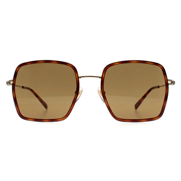 Gucci Sunglasses GG1848S 002 Havana Gold Brown