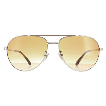 Dunhill SDH193 Sunglasses Silver / Brown Gradient