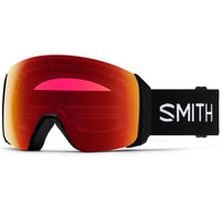 Smith Ski Goggles 4D Mag XL 0JX OQ Black ChromaPop Photochromic Red Mirror & CP Storm Blue Sensor Mirror