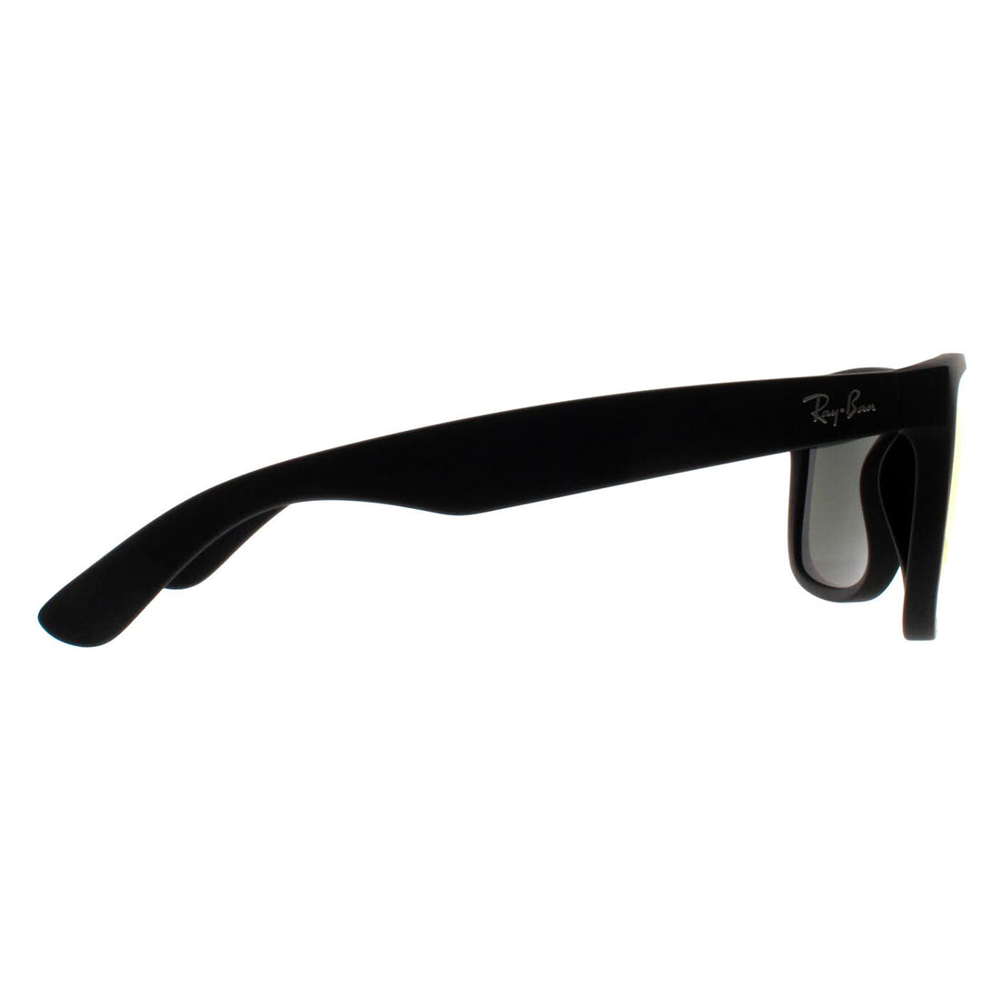 Ray-Ban Sunglasses Justin 4165 622/6Q Rubber Black Red Mirror
