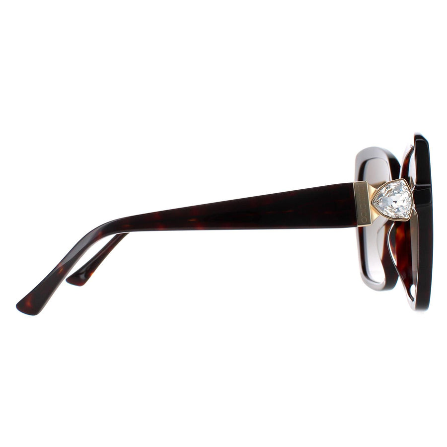 Jimmy Choo Sunglasses MANON/G/S 086 HA Havana Brown Gradient