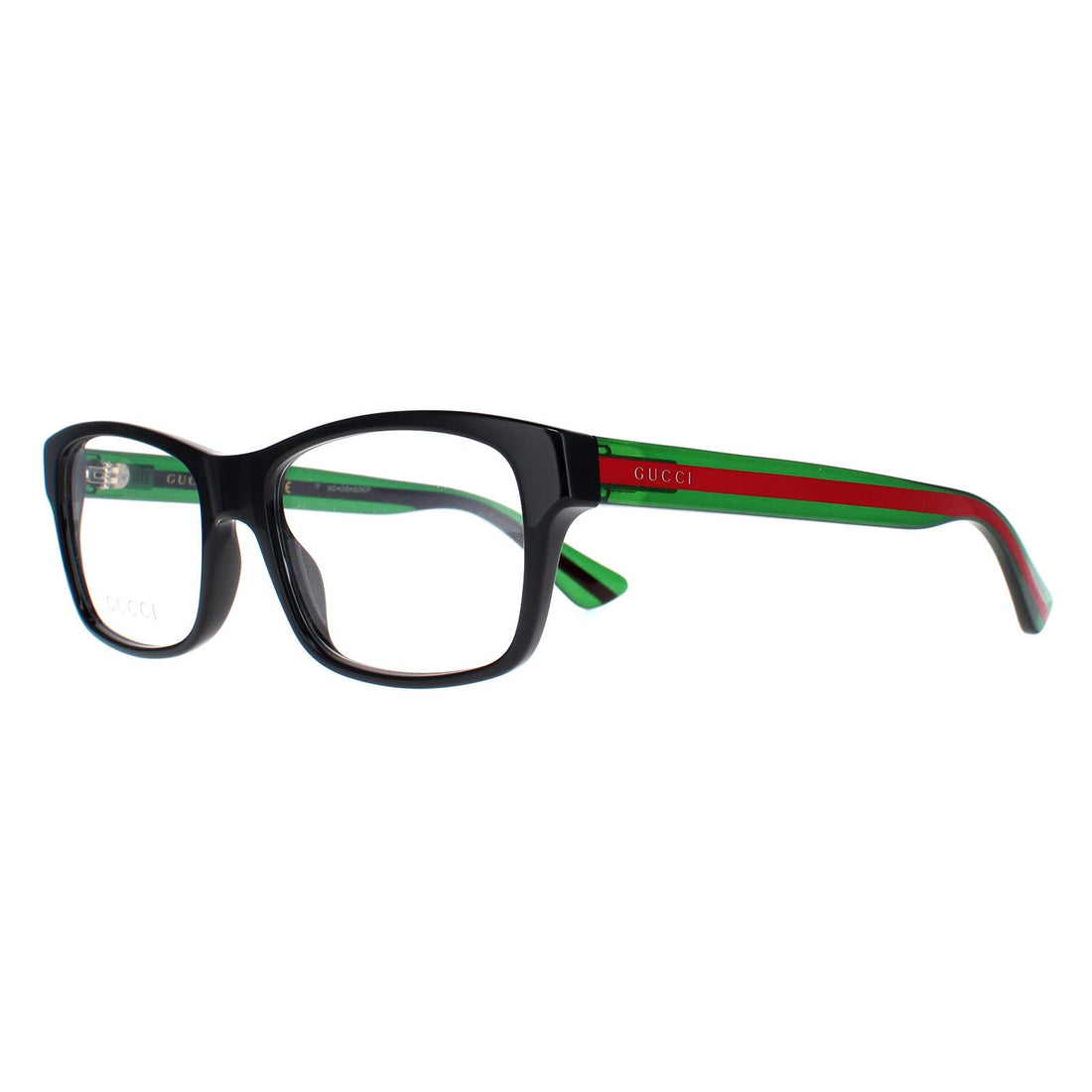 Gucci Glasses Frames GG0006O 006 Black Transparent Green Men Women