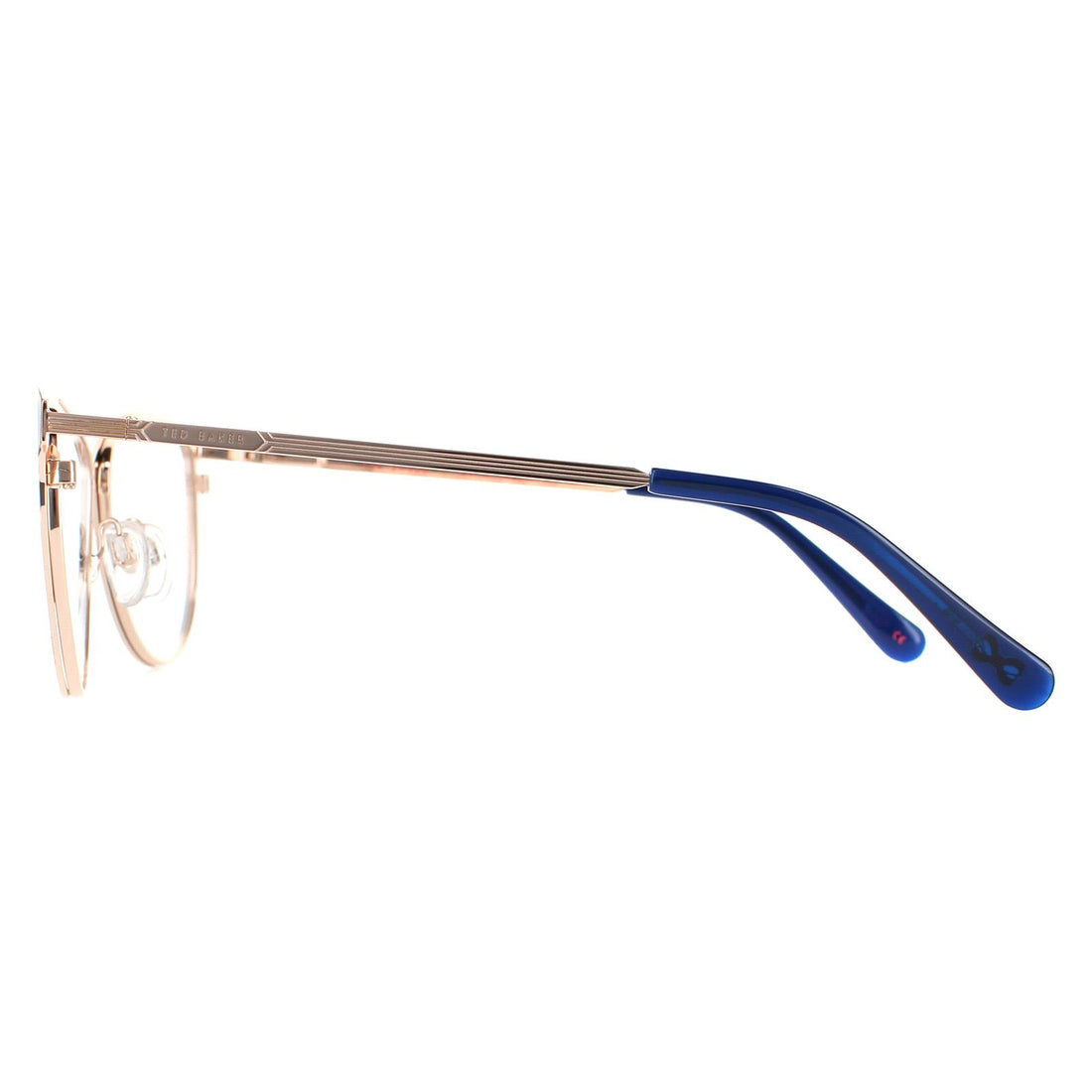 Ted Baker Glasses Frames TB2255 Aure 682 Navy Blue and Gold Women