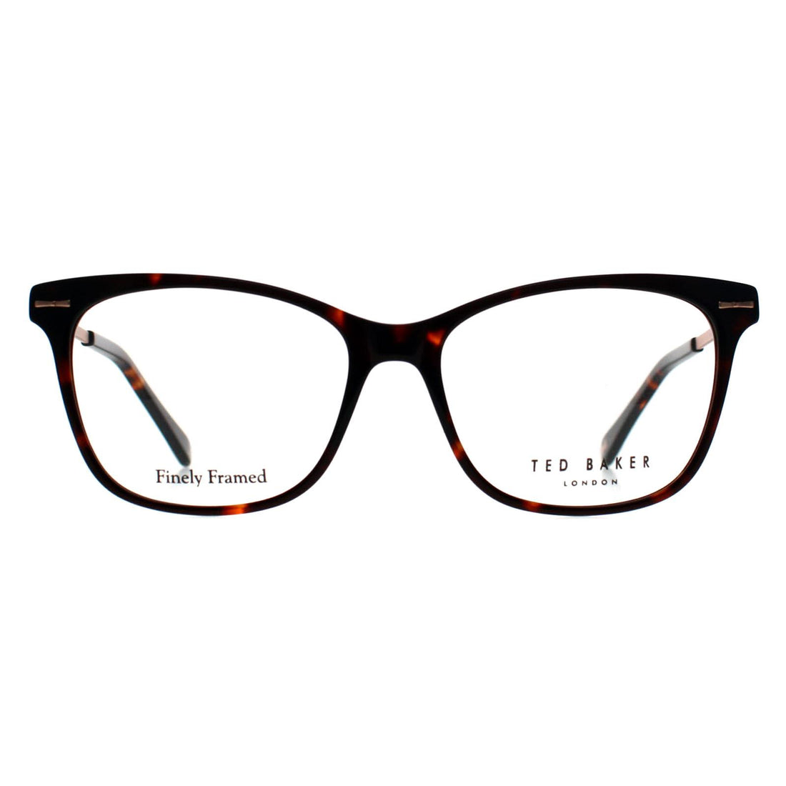 Ted Baker Glasses Frames TB9199 Lenna 008 Dark Tortoise Rose Gold Women