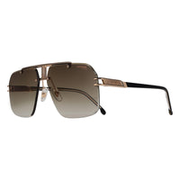 Carrera Sunglasses 1054/S 2M2 86 Black Gold Black Brown Antireflex