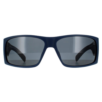 Timberland Sunglasses TB9215 91D Matte Blue Smoke Polarised