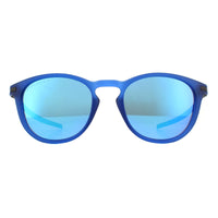 Oakley Pitchman R oo9439 Sunglasses Matte Transparent Blue Prizm Sapphire Polarized