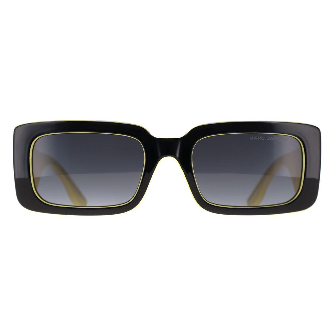 Marc Jacobs Sunglasses MARC 804/S 71C 9O Black Yellow Dark Grey Gradient