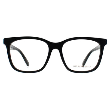 Emporio Armani Glasses Frames EA3228 6051 Shiny Crystal on Black Women