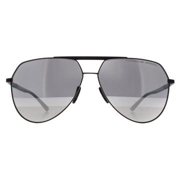 Porsche Design Sunglasses P8931 D Gunmetal Silver Mirrored