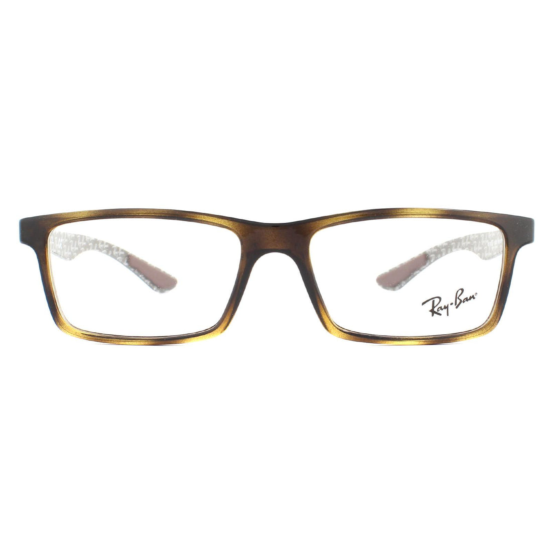 Ray-Ban 8901 Glasses Frames Tortoise Gunmetal Carbon Fibre
