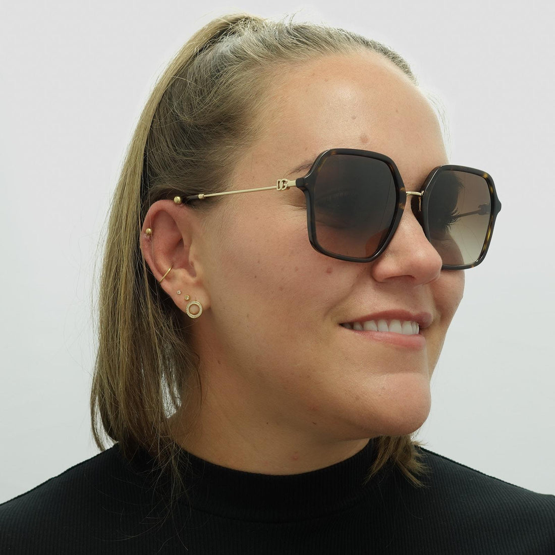 Dolce & Gabbana Sunglasses DG4422 502/13 Havana Brown Gradient