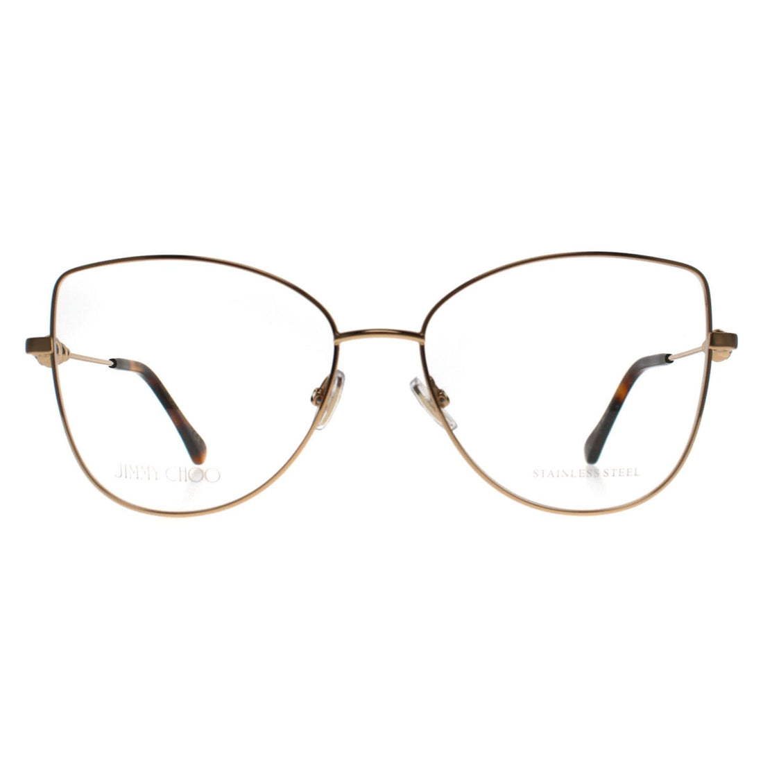 Jimmy Choo Glasses Frames JC339 06J Gold Women
