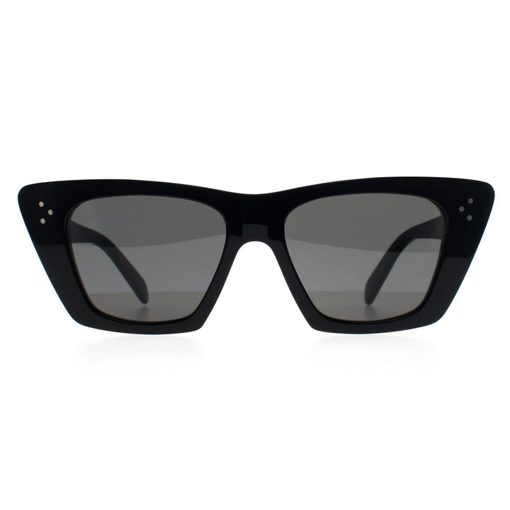 Celine Sunglasses CL40187I 3 Dots 01A Shiny Black Grey